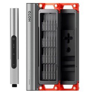 HOTO SNAPBLOQ D-A03 ELECTRIC MINI DRILL/BRUSHLESS MOTOR/3 SPEED-20 BITS INCLUDED